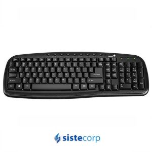TECLADO GENIUS MULTIMEDIA USB NEGRO KB-M225-USB - Imagen 2