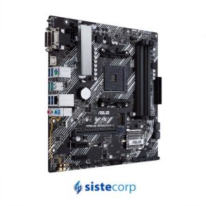 PLACA MADRE ASUS AM4 PRIME B450M-A II BOX M-ATX (90MB15Z0-M0EAY0) - Imagen 2
