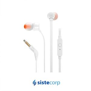 AURICULAR T110 BLANCO JBL (JBLT110WHT) - Imagen 1