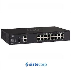 ROUTER  16P CISCO RV345 DUAL WAN GIGABIT VPN RACK (RV345-K9-NA) - Imagen 1