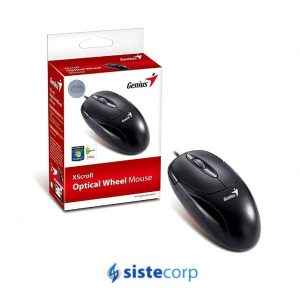 GENIUS MOUSE XSCROLL BLACK PS2 (31010144101) - Imagen 1