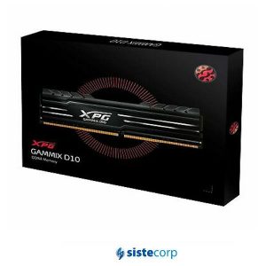 MEMORIA DDR4 8GB ADATA XPG 3000MHZ GAMMIX D10 BLACK (AX4U300038G16A-SB10) - Imagen 2