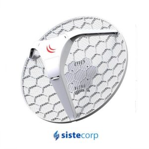 ACCESS POINT OUT.MIKROTIK ACCESS POINT/CPE + ANTENA LHG LITE60 L3 (RBLHG-60AD)) - Imagen 1