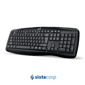 TECLADO ESTANDAR KB-128 GENIUS (31300001401) - Imagen 1