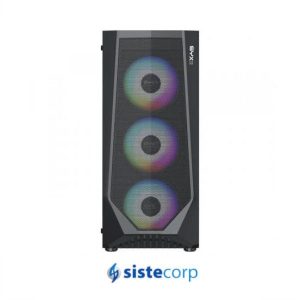 GABINETE SYX WAVETRECK MID-TOWER VIDRIO TEMPLADO ATX (WAVETRECK) - Imagen 2