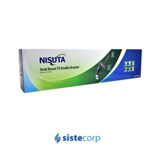 SOPORTE ESCRITORIO MONITOR DOBLE 13` A 27` MAX 6.5KG VESA 1 NS-SOTVE2 NISUTA - Imagen 2