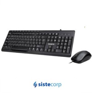 KIT TECLADO Y MOUSE  KM6300 GIGABYTE (GK-KM6300) - Imagen 1