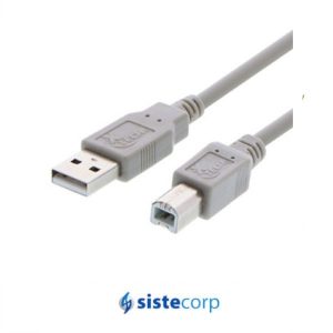 CABLE USB 2.0 A-MACHO A B-MACHO XTECH (XTC-302) - Imagen 1