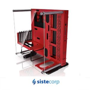 GABINETE CORE P3 TG ROJO C/ TTGAMING RISER CABLE THERMALTAKE (CA-1G4-00M3WN-0) - Imagen 2