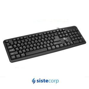 TECLADO MULTIMEDIA USB XTK-160S XTECH (XTK-160S) - Imagen 1