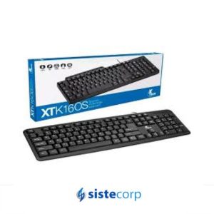 TECLADO MULTIMEDIA USB XTK-160S XTECH (XTK-160S) - Imagen 2