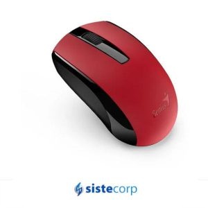 MOUSE INALAMBRICO ECO-8100 ROJO GENIUS (31030004403) - Imagen 1