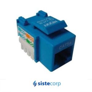 JACK CAT.5E 110 TYPE AZUL NEXXT (AW110NXT12) - Imagen 1