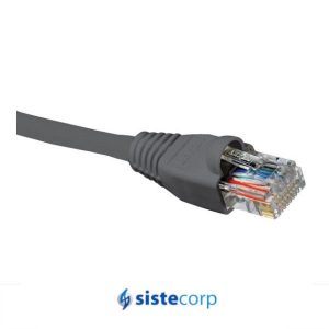 PATCHCORD/CABLE DE RED CAT.5E 3FT. GRIS NEXXT (AB360NXT01) - Imagen 1