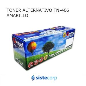 TONER ALTERNATIVO SAMSUNG TN406-4 AMARILLO - Imagen 1