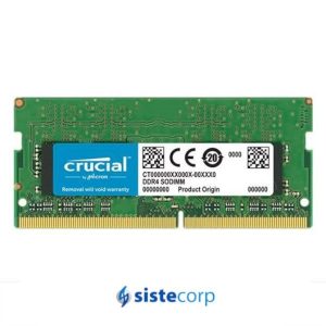 MEMORIA SODIMM DDR4 8GB 3200MHZ CRUCIAL (CT8G4SFS832A) - Imagen 1