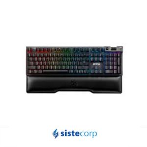 TECLADO ADATA XPG SUMMONER CHERRY SILVER RGB (75260085) - Imagen 1