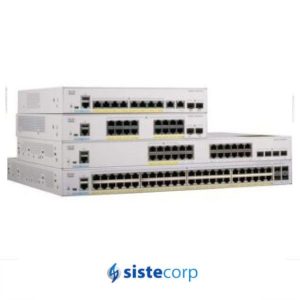 SWITCH 24P CISCO CBS350-24FP FPOE GIGA 4X1G SFP (CBS350-24FP-4G-AR) - Imagen 1