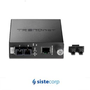 MEDIA CONVERTER TENDNET 100/100 SM CONECTOR SC 15KM - Imagen 2