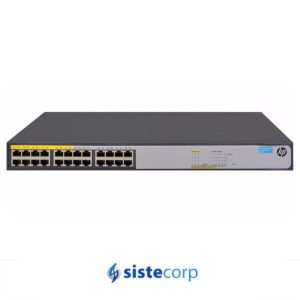 SWITCH HPE OFFICECONNECT 1420-24G-POE+ (124W) NO ADMIN - Imagen 1