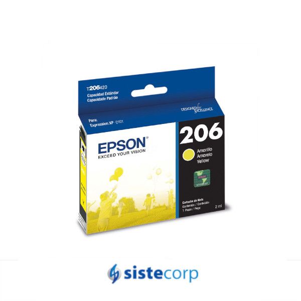 CARTUCHO DE TINTA XPRESSION XP-2101 AMARILLO (T206420-AL)