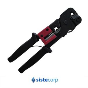 PINZA CRIMPEADORE RJ45 RJ12 RJ11 NISUTA (NS-K5186) - Imagen 1