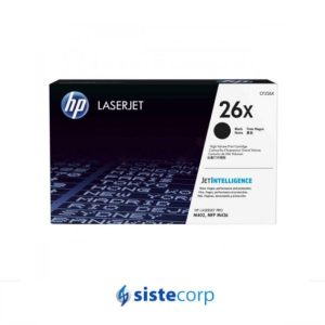TONER ORIGINAL 26X NEGRO ALTO RENDIMIENTO (CB) HP (CF226XC) - Imagen 1