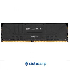 MEMORIA PC DDR4 8GB 3600MHZ CL16 - BLACK BALLISTIX (BL8G36C16U4B) - Imagen 1