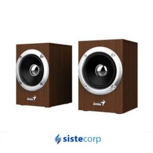 PARLANTE SP-HF280 USB 6W WOOD GENIUS (31730028400) - Imagen 1