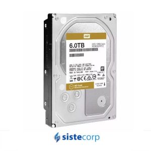 DISCO DURO 6TB WD SATA III INTELLIPOWER 6 GB/S 128M GOLD - Imagen 1