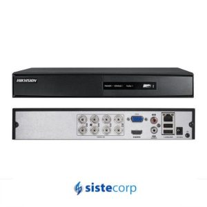 DVR 8CH TURBO- PENTAHIBRIDO- HDTVI-CVI-AHD-CBVS-IP. ADMITE HASTA 2 CH IP, CODEC H264+, AUDIO 1 E/O, HD SATA HASTA 6TB - Imagen 2