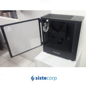 GABINETE CM-2802 PC GAMER LATERAL TRANSPARENTE S/F CROMAX (CM-2802) - Imagen 2