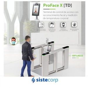 CONTROL DE ACCESO Y ASISTENCIA - CONTROL TEMP Y BARBIJO - WIFI ZKTECO (PROFACEX-TD-WIFI) - Imagen 4