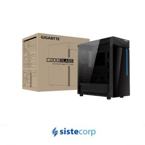 GABINETE GIGABYTE C200 GLASS GIGABYTE (GB-C200G) - Imagen 4