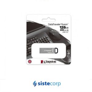 PENDRIVE 128GB KINGSTON KYSON 3.2 METALICO (DTKN/128GB) - Imagen 1