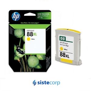 CARTUCHO ORIGINAL HP 88XL AMARILLO C9393AL P/HPK550/5400 - Imagen 1