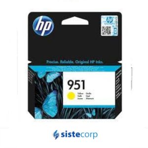 CARTUCHO ORIGINAL OfficeJet HP 951 AMARILLO - Imagen 1