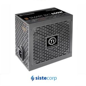 FUENTE SMART BX1 650W - 80 PLUS BRONZE THERMALTAKE (SPD-650AH2NKB) - Imagen 1