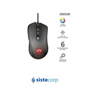 MOUSE GAMING GXT 930 JACX RGB  TRUST (23575) - Imagen 1