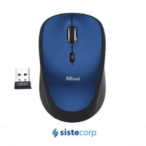 MOUSE INALAMBRICO YVI AZUL TRUST (19663) - Imagen 1