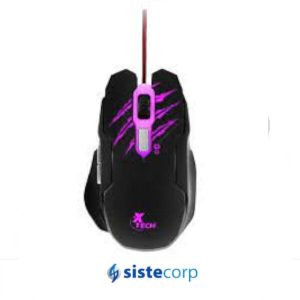 MOUSE OPTICO 3D 6 BOTONES GAMER CON USB XTECH (XTM-610) - Imagen 1
