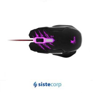 MOUSE OPTICO 3D 6 BOTONES GAMER CON USB XTECH (XTM-610) - Imagen 3