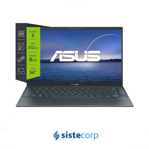 NOTEBOOK ASUS 14 RYZEN 5-4500U 8GB 512GB (UM431IA) (UM425IA-AM003)