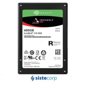 DISCO SOLIDO SSD 480GB SEAGATE IRONWOLF PRO 125 SATA 2.5'',144.47'' - Imagen 1