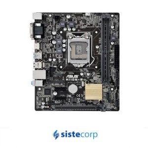 PLACA MADRE ASUS S1151 H110M-R/C/SI WHITE BOX M-ATX - Imagen 2
