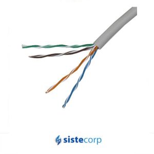 ROLLO CABLE UTP E-VIEW  CAT5E CCA 100M INTERIOR (CAT5 CCA 100M INTERIOR) - Imagen 1