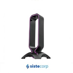 SOPORTE PARA AURICULARES GXT265 CINTAR RGB TRUST (23647) - Imagen 1