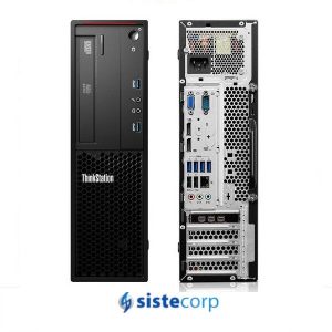 PC LENOVO WORKSTATION P320 XEON E3 1225 8GB 1TB QUADRO P600 - Imagen 2