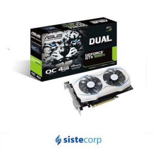 PLACA DE VIDEO 4GB GTX 1050 TI ASUS DUAL OC - Imagen 1