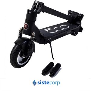 MONOPATIN ELECTRICO PLEGABLE 8'' FIAT - MODELO F500-F80-K - 36V 250W - COLOR NEGRO - Imagen 3
